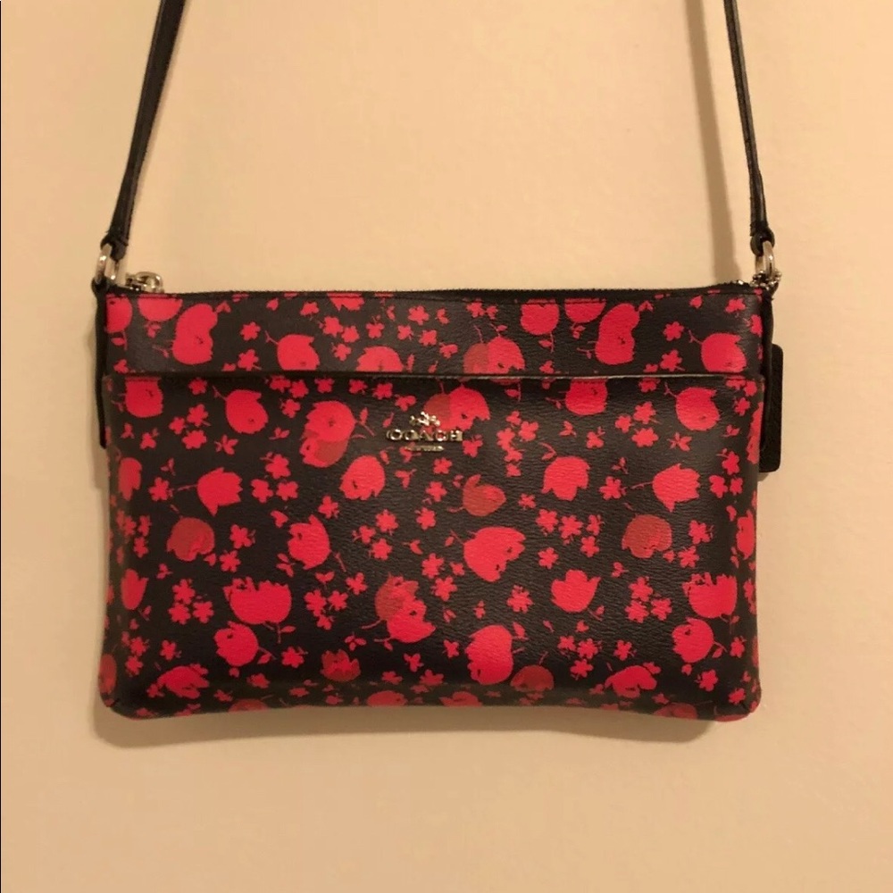 Prairie Calico East West Pop Out Crossbody Bag